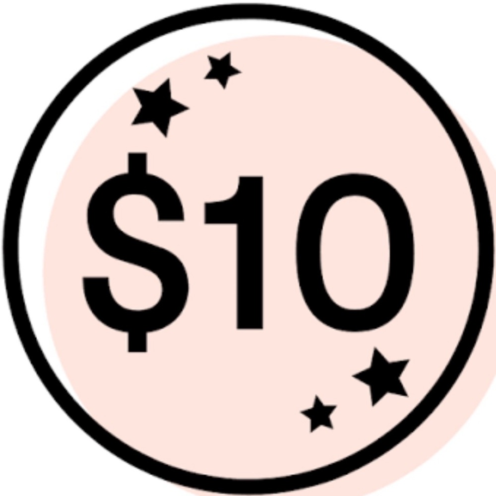 $10 unlisted items starting bid live show